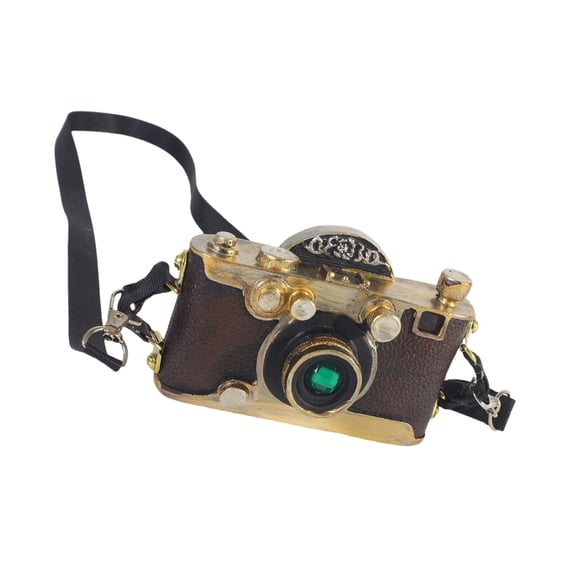 Nostalgic Studio Ornament Easy to Carry Resin Camera Piece Retro Camera Party Supplies for Wedding Children Portrait