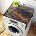 thumbnail image 1 of Nostalgic View Of The CityWasher and Dryer Covers Dust-Proof and Oil Resistant Fridge Cover with 4 Storage Pockets Washing Machine Top Cover for Laundry Kitchen Home 51.2 x 22 In, 1 of 6
