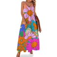 thumbnail image 1 of Nostalgic Vintage Floral Fine Art Sleeveless Dress Summer Dress Woman 2025, 1 of 7