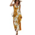 thumbnail image 1 of Nostalgic Vintage Floral Sleeveless Dress Female Clothing Dress Women Summer 2025 Dress, 1 of 7