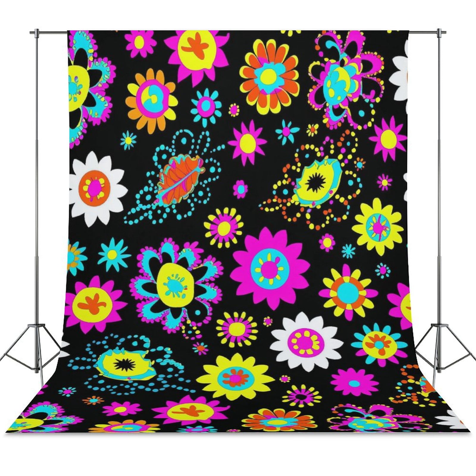 Nostalgic Vintage Floral Spring Wall Backdrop Background Floral ...