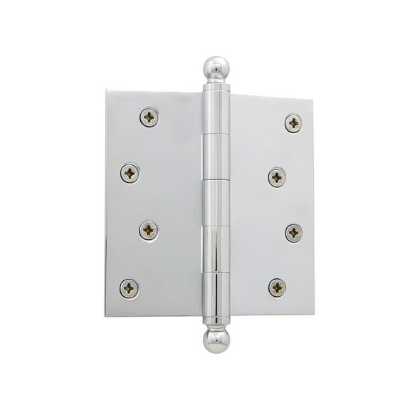 Nostalgic Warehouse Balhng_Sq_St_Res_4 4" X 4" Plain Bearing Square Corner Mortise Hinge -