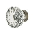 thumbnail image 1 of Nostalgic Warehouse Ckb_Cry Crystal 1-3/8" Mushroom Cabinet Knob - Grey, 1 of 1