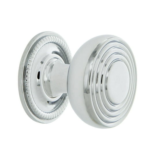 Nostalgic Warehouse Ckb_Decrop Deco 1-3/8" Mushroom Cabinet Knob - Chrome