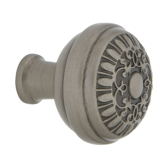 Nostalgic Warehouse Ckb_Ead Egg And Dart 1-3/8" Mushroom Cabinet Knob - Grey