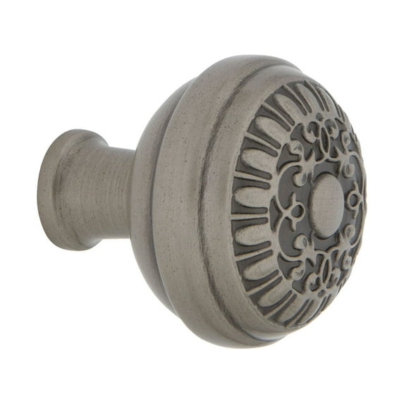 Nostalgic Warehouse Ckb_Ead Egg And Dart 1-3/8" Mushroom Cabinet Knob - Grey