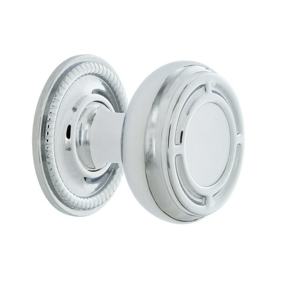 Nostalgic Warehouse Ckb_Misrop Mission 1-3/8" Round Restoration Colonial Solid Brass