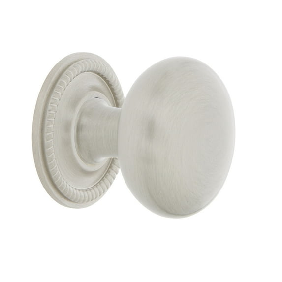 Nostalgic Warehouse Ckb_Nykrop New York 1-3/8" Mushroom Cabinet Knob - Nickel