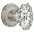 thumbnail image 1 of Nostalgic Warehouse Clacha_Sd_Nk Vintage Victorian Chateau Passage Door Knob Set - Nickel, 1 of 2