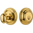 thumbnail image 1 of Nostalgic Warehouse Clacla_1Cyl_238_Na Classic Solid Brass Single Cylinder Deadbolt -, 1 of 1