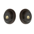 thumbnail image 1 of Nostalgic Warehouse Clacla_2Cyl_238_Na Classic Solid Brass Double Cylinder Deadbolt -, 1 of 1
