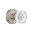 thumbnail image 1 of Nostalgic Warehouse Clacme_Prv_234_Nk Vintage Crystal Meadows Privacy Door Knob Set -, 1 of 2