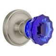 thumbnail image 1 of Nostalgic Warehouse Clacrc_Dd_Nk Classic Solid Brass Rose Dummy Door Knob Set - Nickel, 1 of 7