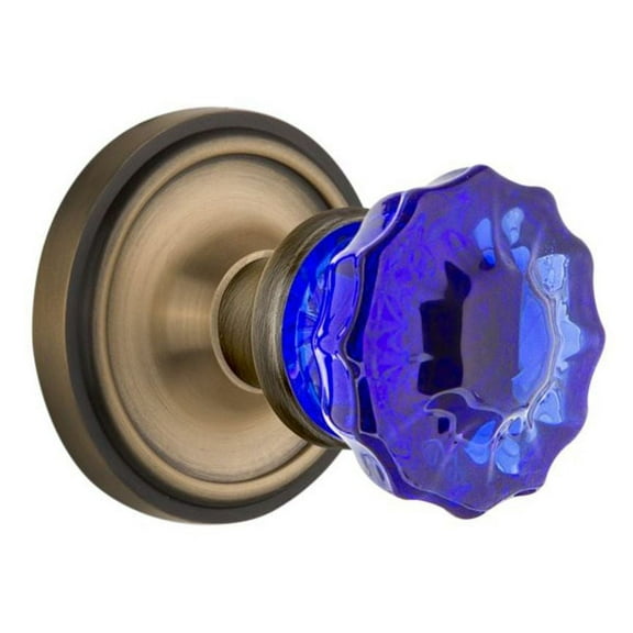 Nostalgic Warehouse Clacrc_Sd_Nk Classic Solid Brass Rose Single Dummy Door Knob - Brass