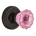 thumbnail image 1 of Nostalgic Warehouse Clacrp_Sd_Nk Classic Solid Brass Rose Single Dummy Door Knob - Bronze, 1 of 7