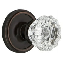 Nostalgic Warehouse Clacry_Prv_238_Nk Vintage Crystal Knob - Bronze