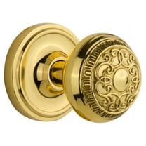 Nostalgic Warehouse Claead_Dp_Nk Classic Renaissance Egg And Dart Solid Brass Dummy Door
