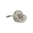thumbnail image 1 of Nostalgic Warehouse Claman_Psg_234_Nk_Lh Manor Left Handed Passage Door Lever Set - Nickel, 1 of 1