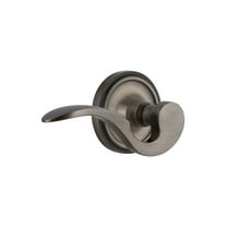 Nostalgic Warehouse Claman_Psg_234_Nk_Rh Manor Right Handed Passage Door Lever Set - Grey
