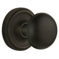 thumbnail image 1 of Nostalgic Warehouse Clanyk_Prv_238_Nk New York Solid Brass Privacy Door Knob Set - Bronze, 1 of 4
