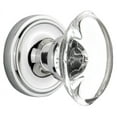 thumbnail image 1 of Nostalgic Warehouse Claocc_Sd_Nk Vintage Oval Egg Clear Crystal Single Dummy Door Knob -, 1 of 1