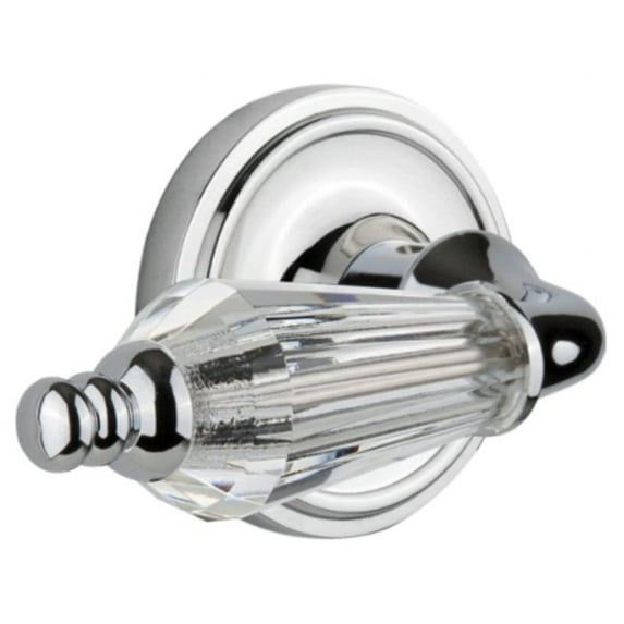 Nostalgic Warehouse Claprl_Prv_234_Nk Vintage Restoration Parlor Crystal Handle Solid