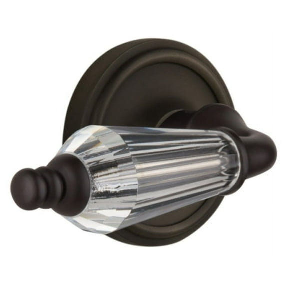 Nostalgic Warehouse Claprl_Prv_238_Nk Vintage Restoration Parlor Crystal Handle Solid