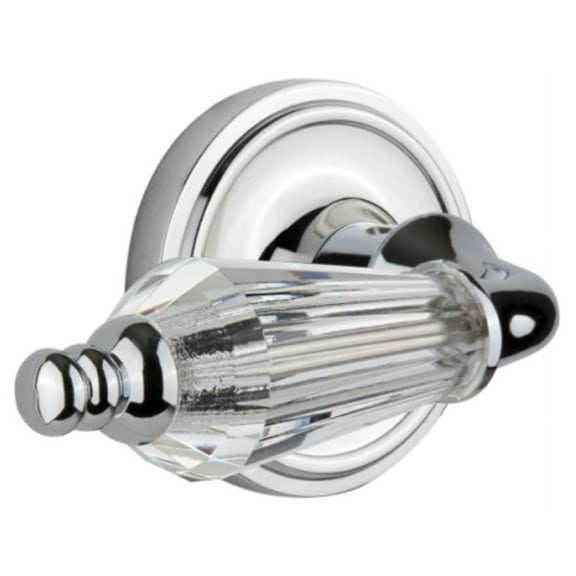 Nostalgic Warehouse Claprl_Sd_Nk Vintage Restoration Parlor Crystal Handle Solid Brass