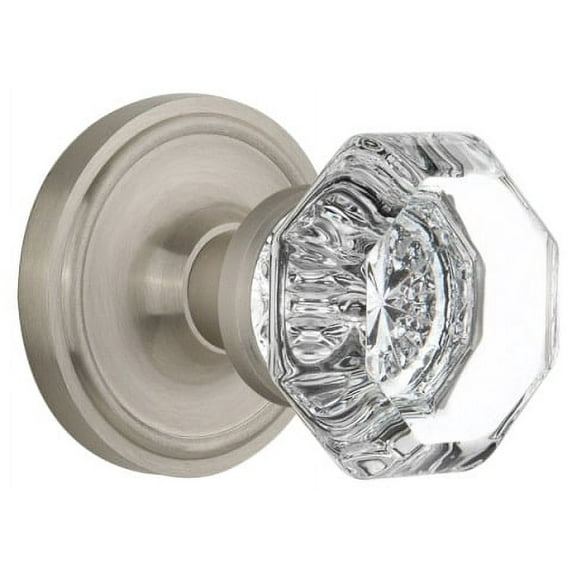 Nostalgic Warehouse Clawal_Psg_238_Nk Vintage Luxe Waldorf Lead Crystal Octagon Passage
