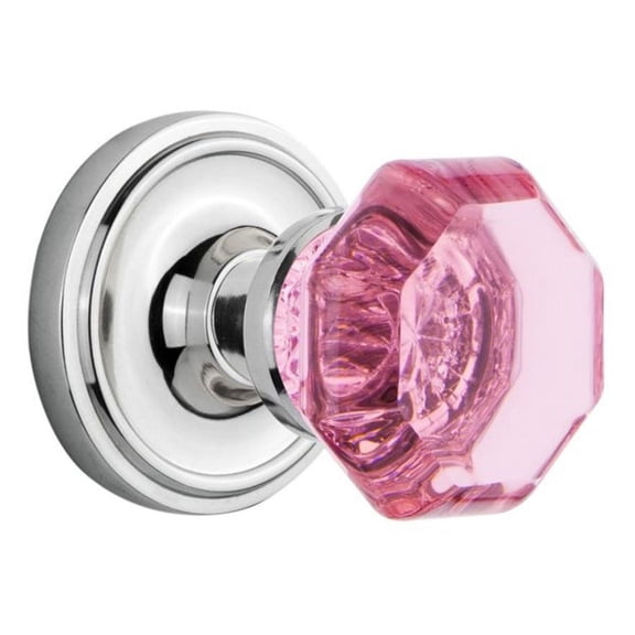 Nostalgic Warehouse Clawap_Prv_234_Nk Classic Solid Brass Rose Privacy Door Knob Set -