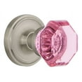 thumbnail image 1 of Nostalgic Warehouse Clawap_Prv_238_Nk Classic Solid Brass Rose Privacy Door Knob Set -, 1 of 7