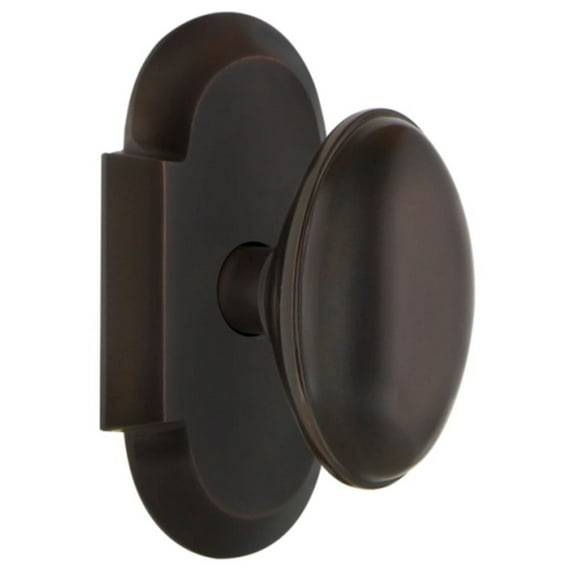 Nostalgic Warehouse Cothom_Prv_238_Nk Vintage Farmhouse Homestead Oval Solid Brass Privacy