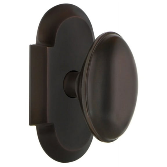 Nostalgic Warehouse Cothom_Psg_238_Nk Vintage Farmhouse Homestead Oval Solid Brass Passage