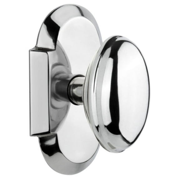 Nostalgic Warehouse Cothom_Prv_238_Nk Vintage Farmhouse Homestead Oval Solid Brass Privacy