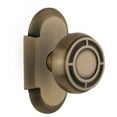thumbnail image 1 of Nostalgic Warehouse Cotmis_Prv_238_Nk Vintage Mission Solid Brass Privacy Door Knob Set -, 1 of 1