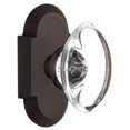 thumbnail image 1 of Nostalgic Warehouse Cotocc_Psg_238_Nk Vintage Oval Clear Crystal Passage Door Knob Set -, 1 of 1