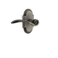 thumbnail image 1 of Nostalgic Warehouse Cotswn_Prv_234_Nk_Lh Swan Left Handed Privacy Door Lever Set - Grey, 1 of 1