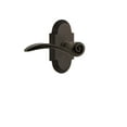thumbnail image 1 of Nostalgic Warehouse Cotswn_Psg_234_Nk_Rh Swan Right Handed Passage Door Lever Set - Bronze, 1 of 1
