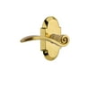 thumbnail image 1 of Nostalgic Warehouse Cotswn_Psg_238_Nk_Lh Swan Left Handed Passage Door Lever Set - Brass, 1 of 1