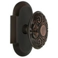 thumbnail image 1 of Nostalgic Warehouse Cotvic_Psg_238_Nk Victorian Solid Brass Passage Door Knob Set - Bronze, 1 of 1