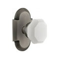 thumbnail image 1 of Nostalgic Warehouse Cotwaw_Prv_238_Nk Cottage Solid Brass Rose Privacy Door Knob Set -, 1 of 1