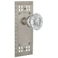 thumbnail image 1 of Nostalgic Warehouse Cracry_Dp_Nk Vintage Crystal Dummy Door Knob Set - Nickel, 1 of 1