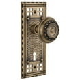 thumbnail image 1 of Nostalgic Warehouse Cramea_Sd_Kh Vintage Meadows Solid Brass Single Dummy Door Knob -, 1 of 2