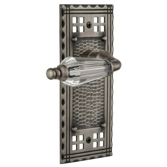 Nostalgic Warehouse Craprl_Prv_234_Nk Vintage Restoration Parlor Crystal Handle Privacy