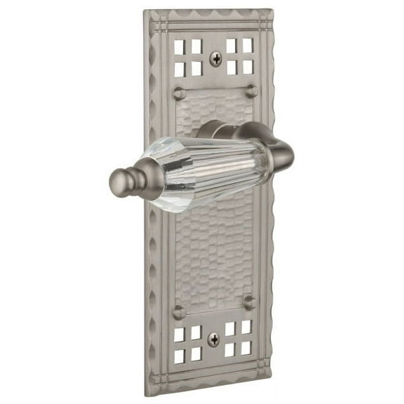 Nostalgic Warehouse Craprl_Psg_234_Nk Vintage Restoration Parlor Crystal Handle Passage