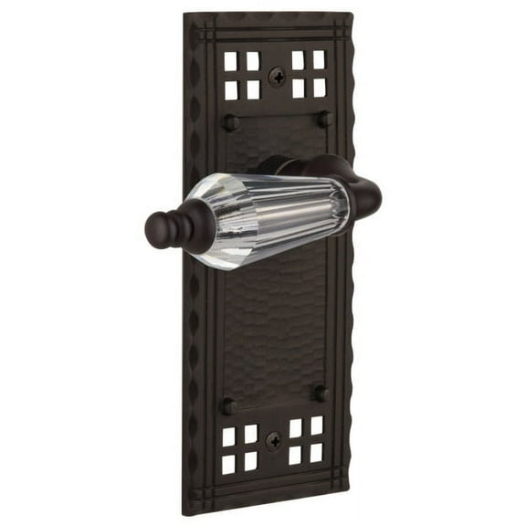 Nostalgic Warehouse Craprl_Psg_238_Nk Vintage Restoration Parlor Crystal Handle Passage