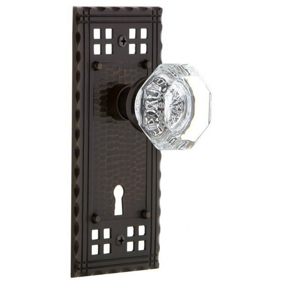 Nostalgic Warehouse Crawal_Psg_234_Kh Vintage Luxe Waldorf Lead Crystal Octagon Passage