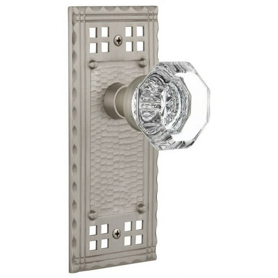 Nostalgic Warehouse Crawal_Sd_Nk Vintage Luxe Waldorf Lead Crystal Octagon Single Dummy