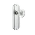 thumbnail image 1 of Nostalgic Warehouse Decced_Dd_Nk Vintage Crystal Egg And Dart Dummy Door Knob Set - Chrome, 1 of 2