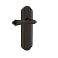 thumbnail image 1 of Nostalgic Warehouse Decflr_Prv_234_Nk Fleur Privacy Door Lever Set - Nickel, 1 of 1